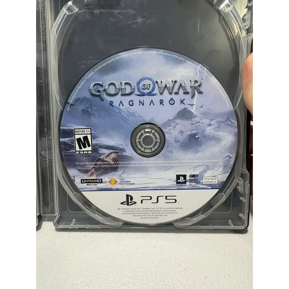 God Of War Ragnarok - PlayStation 5 PS5 - Collectors Edition Steelbook + Game